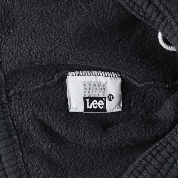 Vintage 90'S Lee sweatpants, made in the USA, men's size XL cotton black type Vintage Second Hand