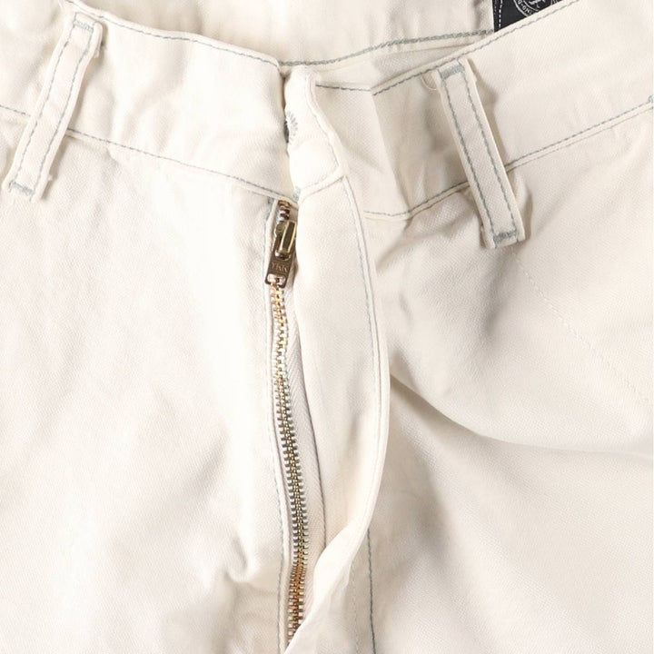 Vintage 90s-00'S Diesel cotton pants, men's size W32. cotton white type Vintage Second Hand