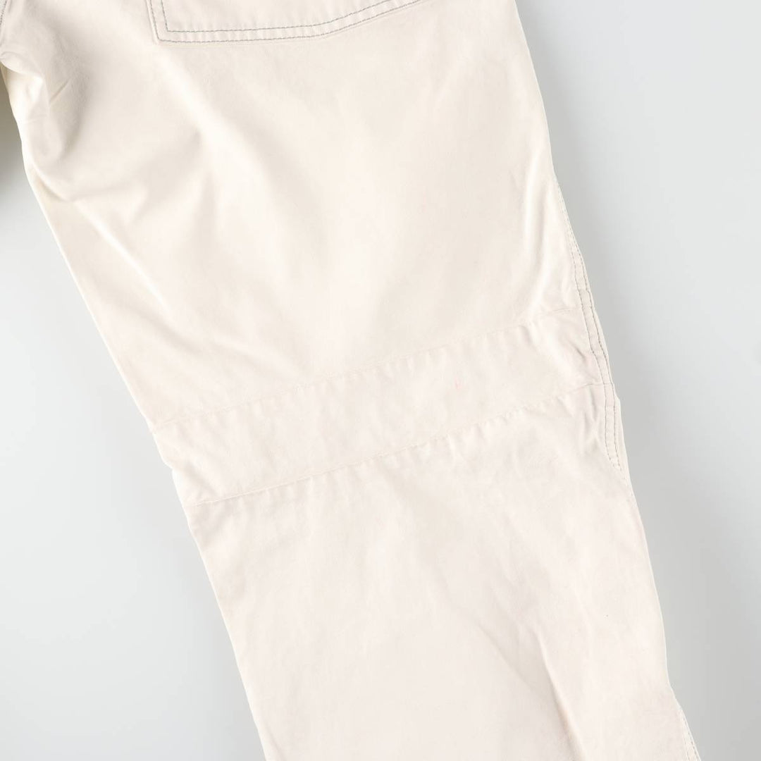 Vintage 90s-00'S Diesel cotton pants, men's size W32. cotton white type Vintage Second Hand