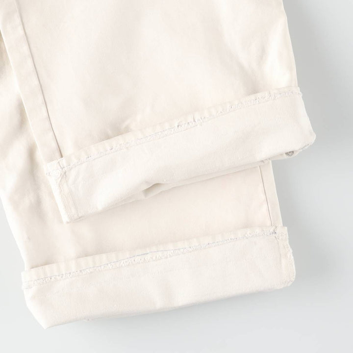 Vintage 90s-00'S Diesel cotton pants, men's size W32. cotton white type Vintage Second Hand