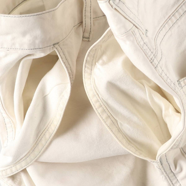 Vintage 90s-00'S Diesel cotton pants, men's size W32. cotton white type Vintage Second Hand