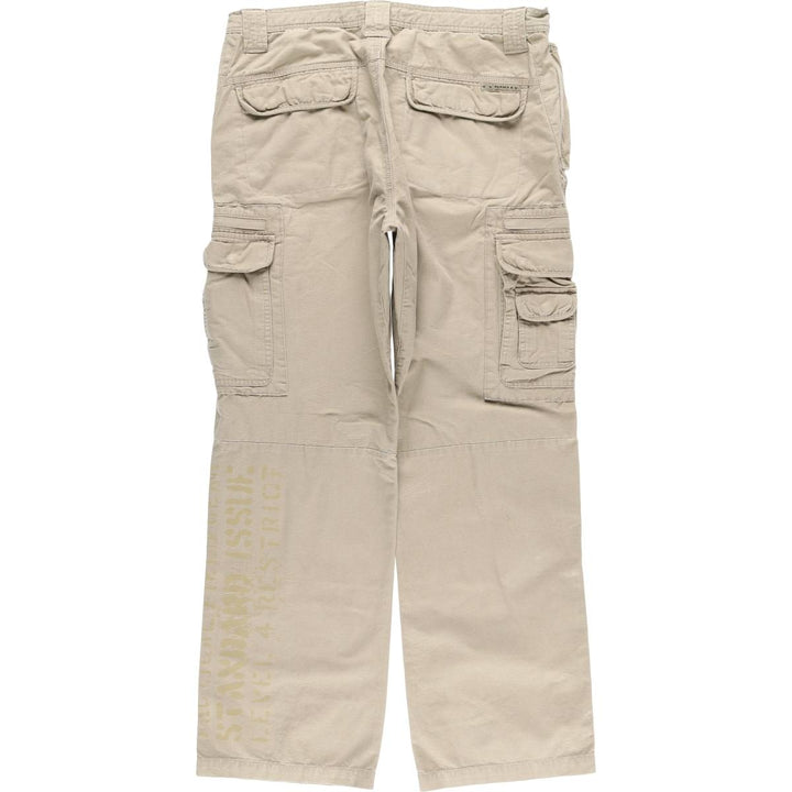 2000'S Oakley cargo pants, men's size XL cotton Beige type Vintage Second Hand