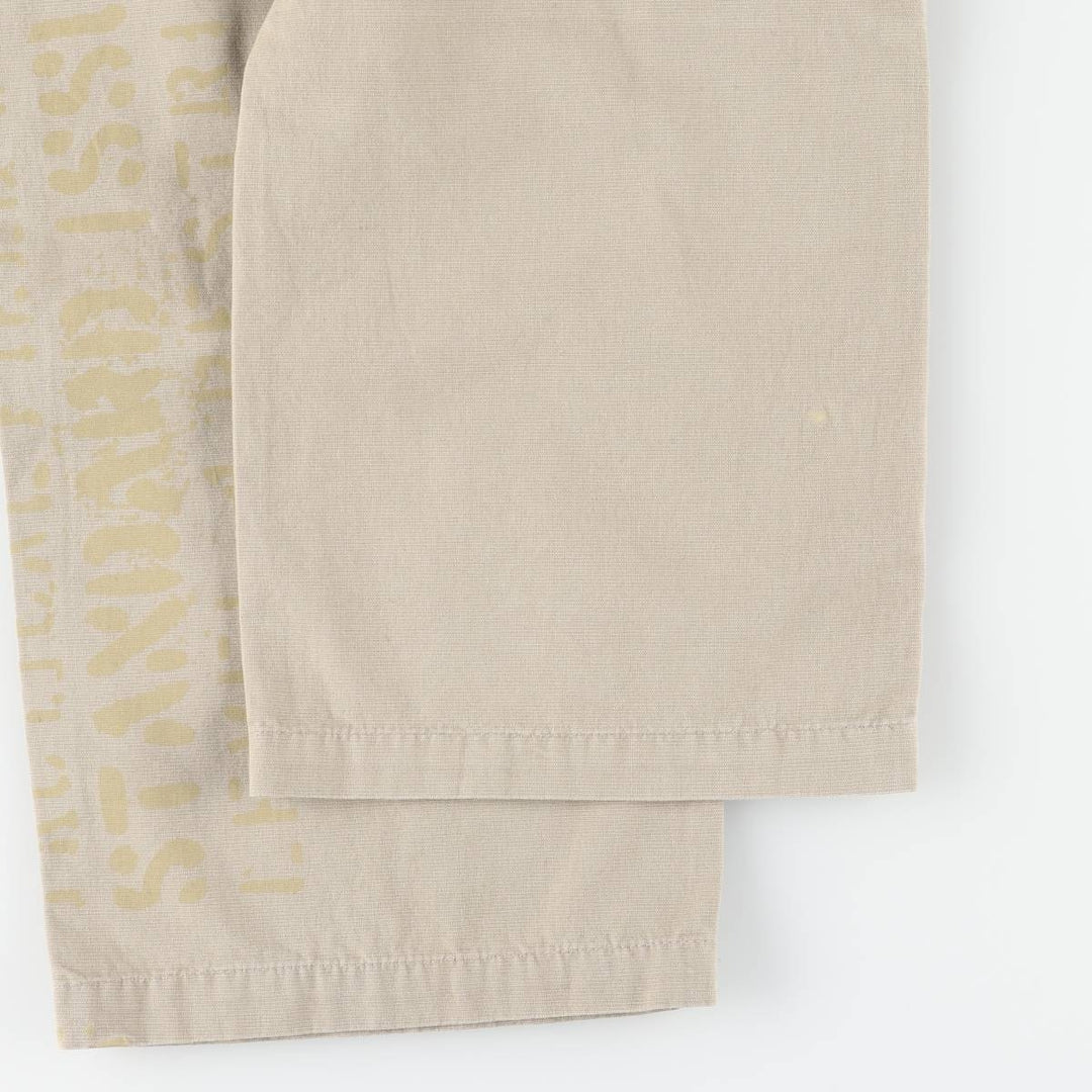 2000'S Oakley cargo pants, men's size XL cotton Beige type Vintage Second Hand