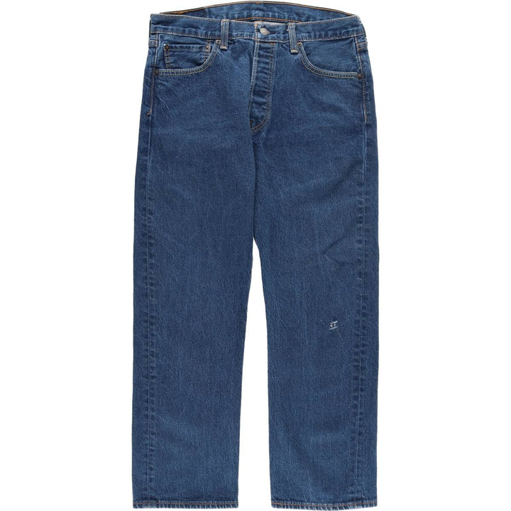 Levi's 501 straight denim pants for men, size W32 cotton blue type Vintage Second Hand