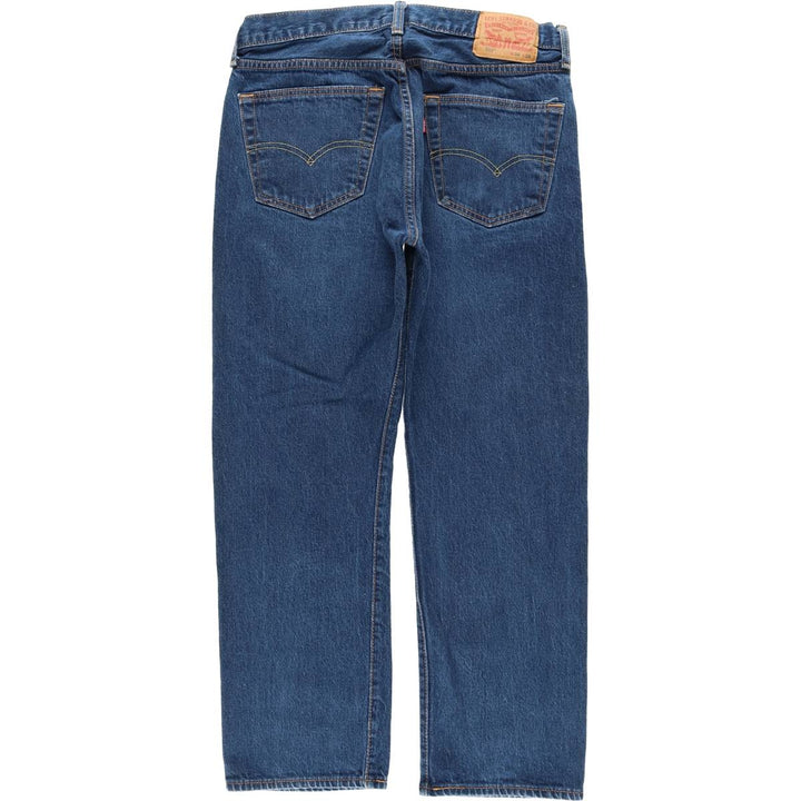 Levi's 501 straight denim pants for men, size W32 cotton blue type Vintage Second Hand