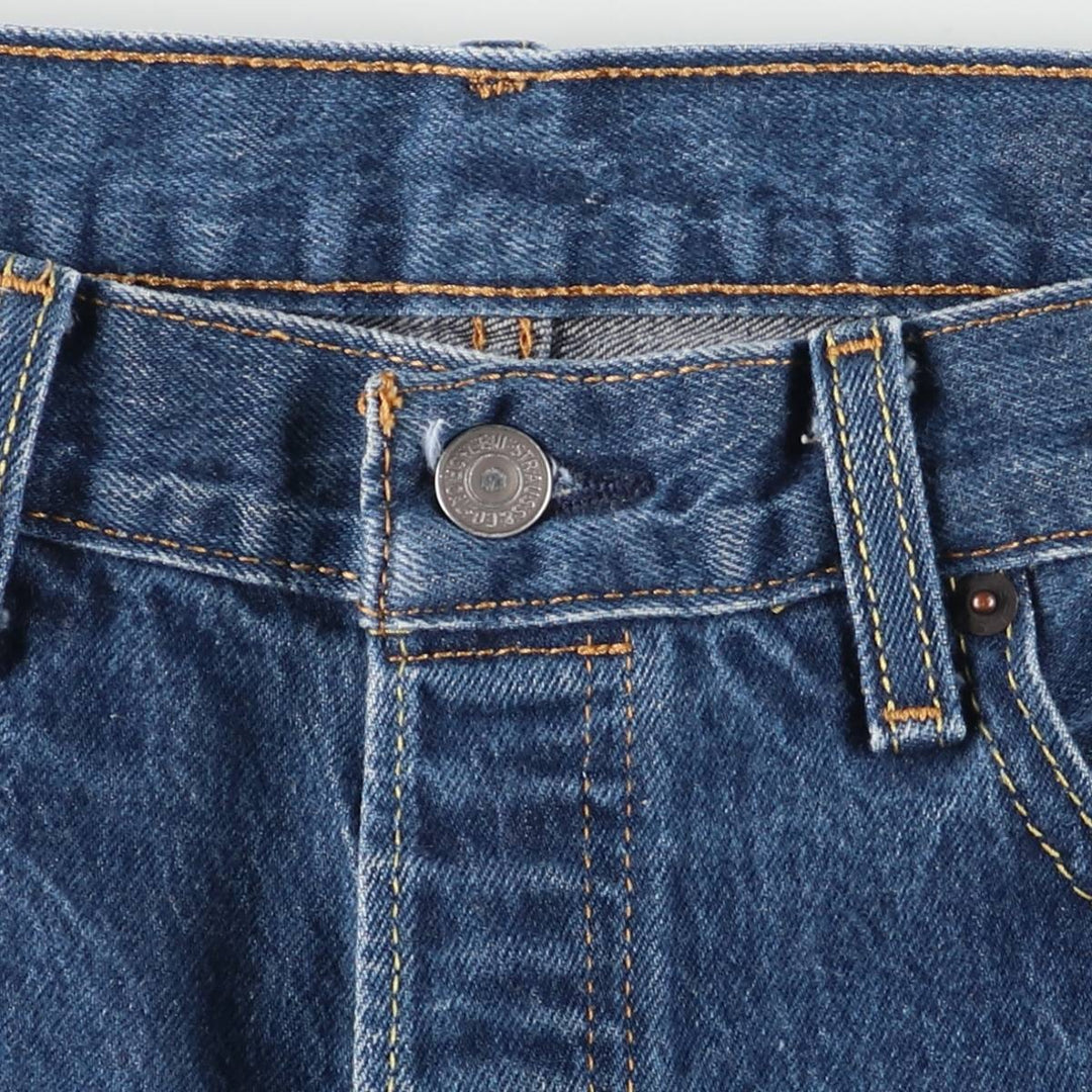 Levi's 501 straight denim pants for men, size W32 cotton blue type Vintage Second Hand