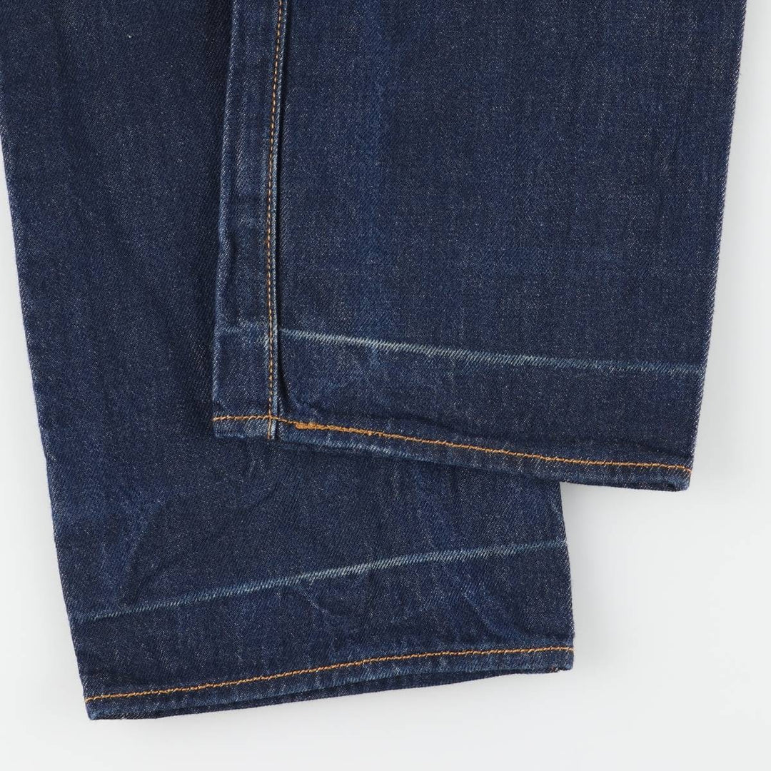 Levi's 501 straight denim pants for men, size W32 cotton navy blue type Vintage Second Hand