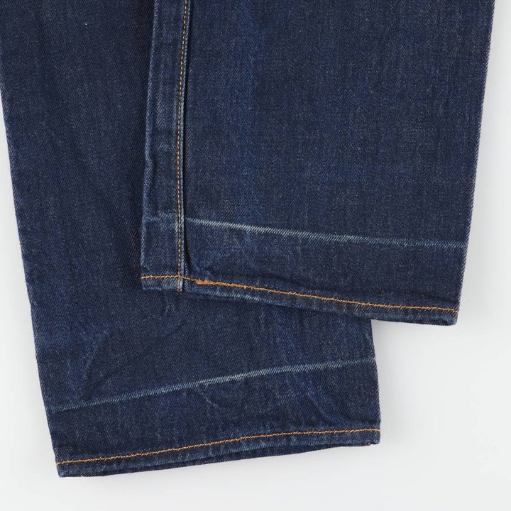 Levi's 501 straight denim pants for men, size W32 cotton navy blue type Vintage Second Hand