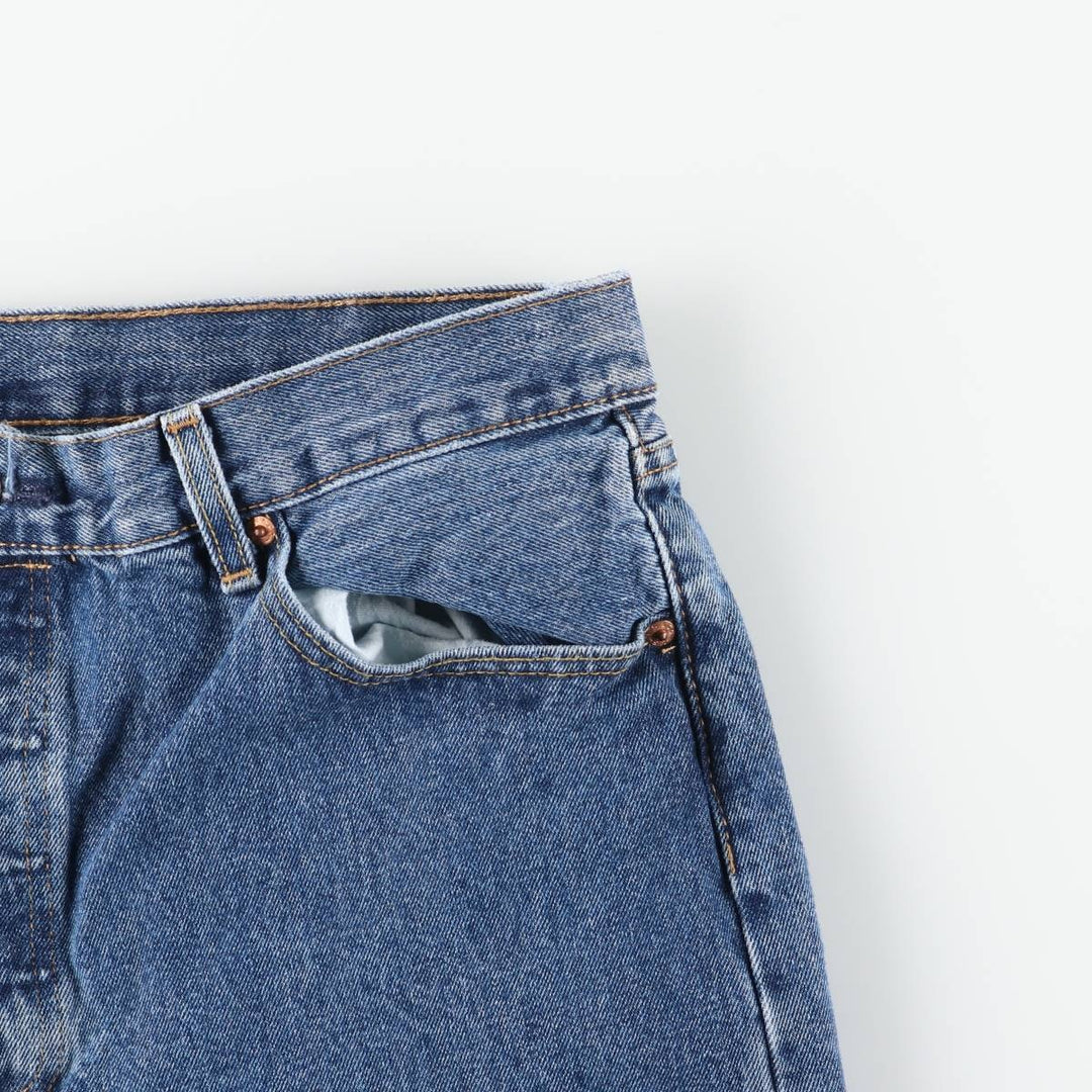 Levi's 501 straight denim pants for men, size W37 cotton blue type Vintage Second Hand