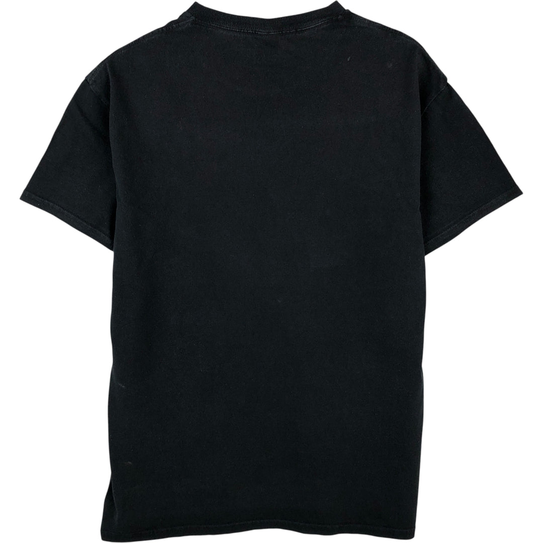 IRON MAIDEN Iron Maiden Band T-shirt Band T Men's M size cotton black type Vintage Second Hand