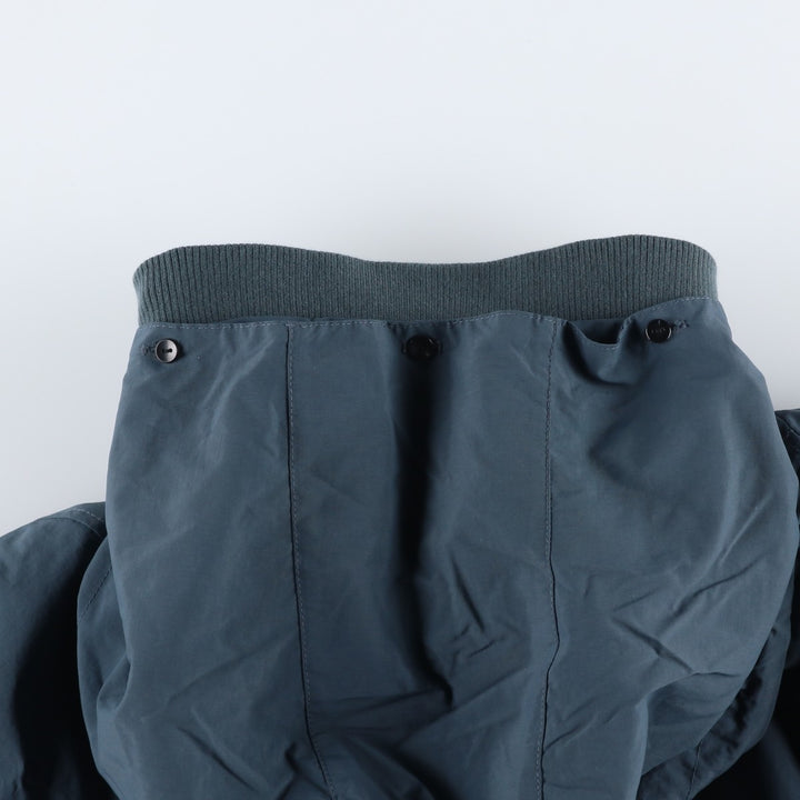 Columbia Camouflage Pattern Reversible Fleece and Nylon Parka, Men's Size L Nylon blue type Vintage Second Hand