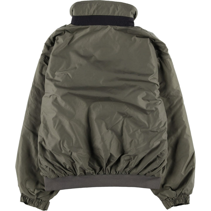90s-00'S Vintage Columbia Budweiser Padded Puffer Jacket, Men's Size L Nylon Khaki type Vintage Second Hand