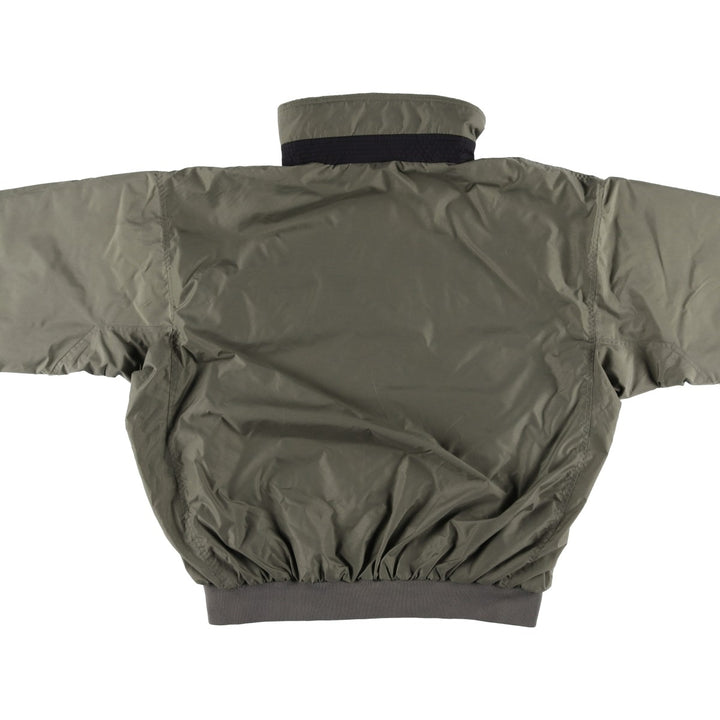 90s-00'S Vintage Columbia Budweiser Padded Puffer Jacket, Men's Size L Nylon Khaki type Vintage Second Hand