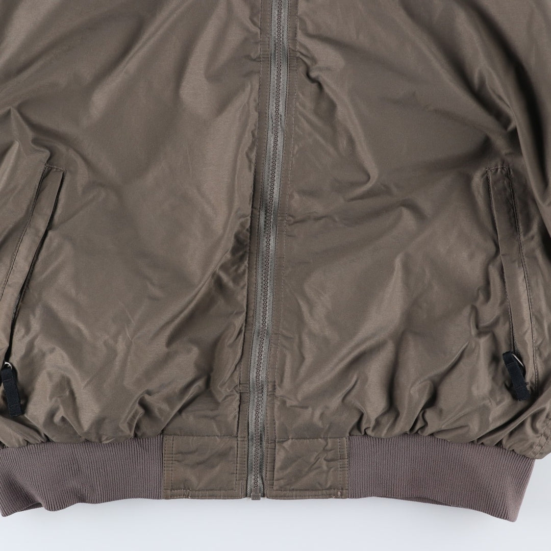 90s-00'S Vintage Columbia Budweiser Padded Puffer Jacket, Men's Size L Nylon Khaki type Vintage Second Hand