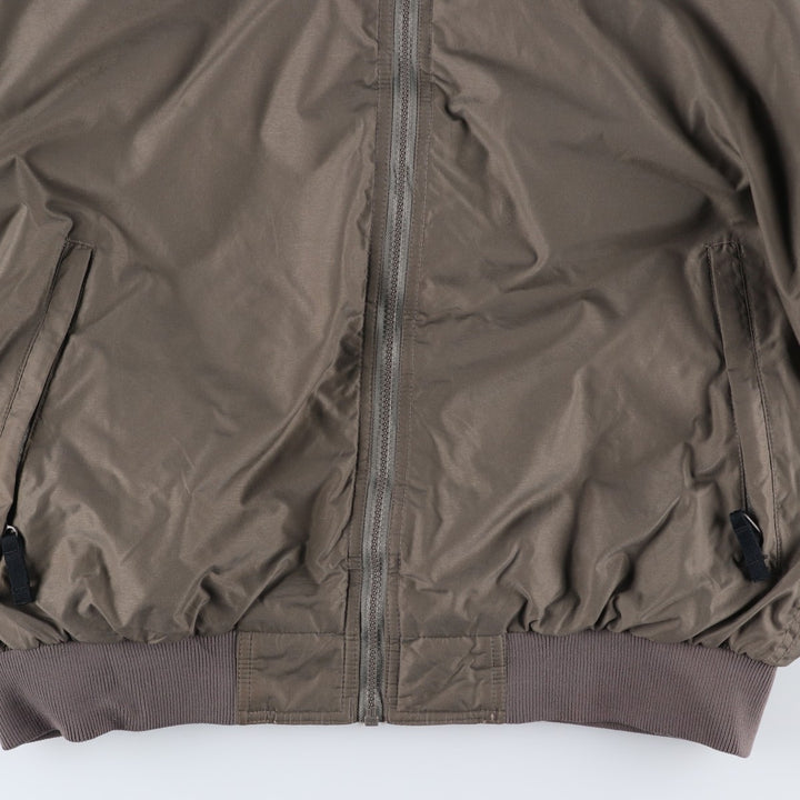 90s-00'S Vintage Columbia Budweiser Padded Puffer Jacket, Men's Size L Nylon Khaki type Vintage Second Hand