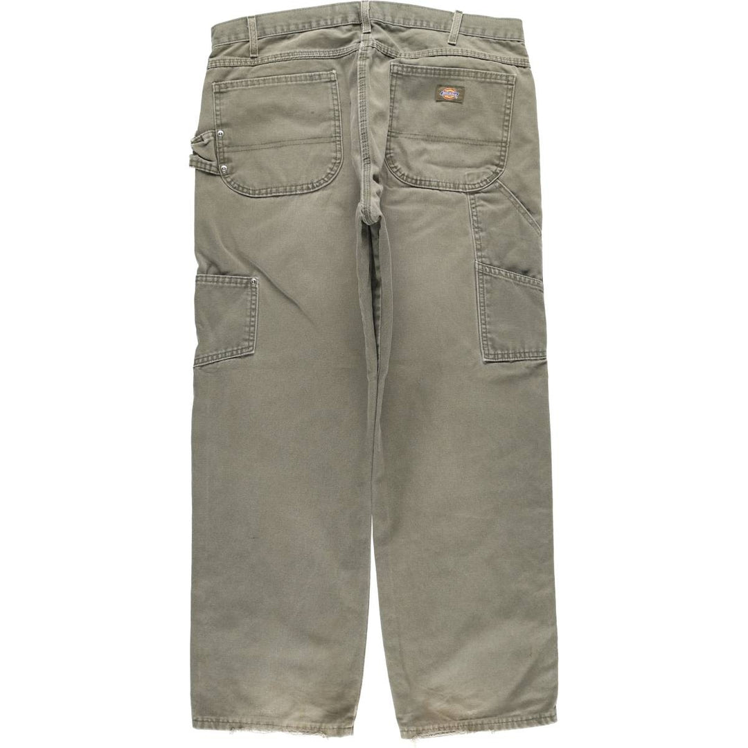 Dickies Relaxed Fit Duck Painter Pants Men's W37 unclear Khaki type sage green Vintage Second Hand