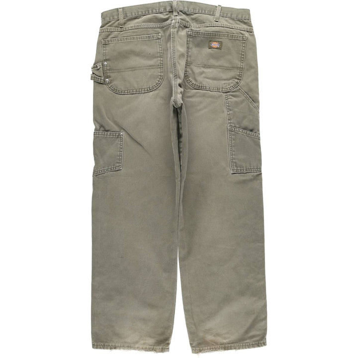Dickies Relaxed Fit Duck Painter Pants Men's W37 unclear Khaki type sage green Vintage Second Hand