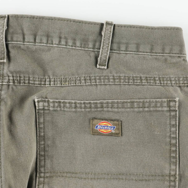 Dickies Relaxed Fit Duck Painter Pants Men's W37 unclear Khaki type sage green Vintage Second Hand