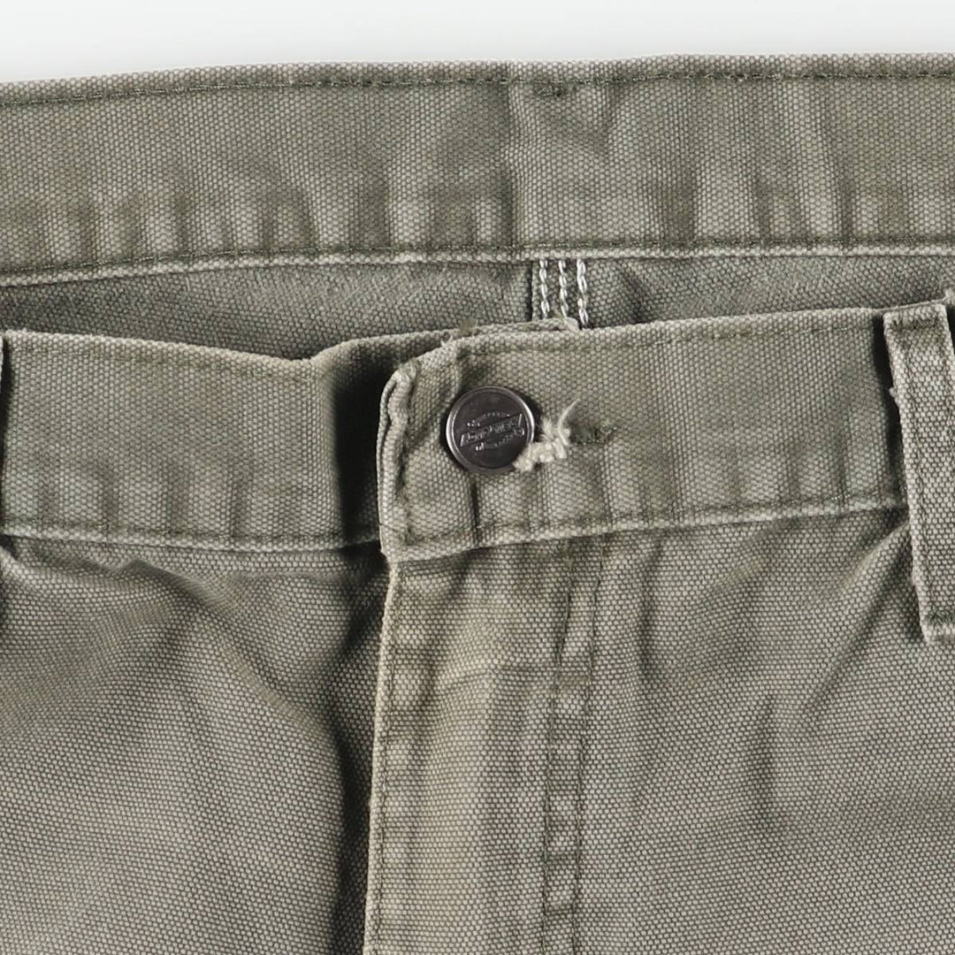 Dickies Relaxed Fit Duck Painter Pants Men's W37 unclear Khaki type sage green Vintage Second Hand