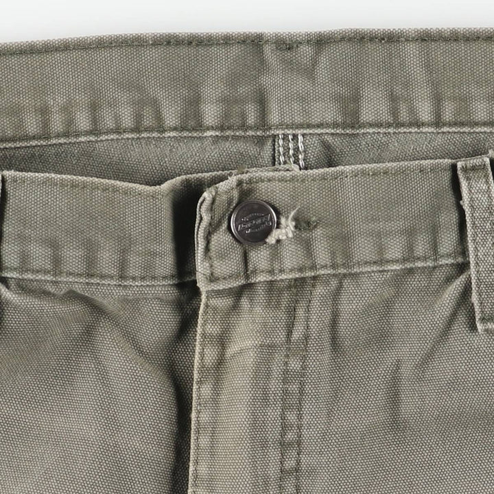Dickies Relaxed Fit Duck Painter Pants Men's W37 unclear Khaki type sage green Vintage Second Hand