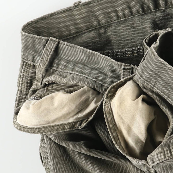 Dickies Relaxed Fit Duck Painter Pants Men's W37 unclear Khaki type sage green Vintage Second Hand
