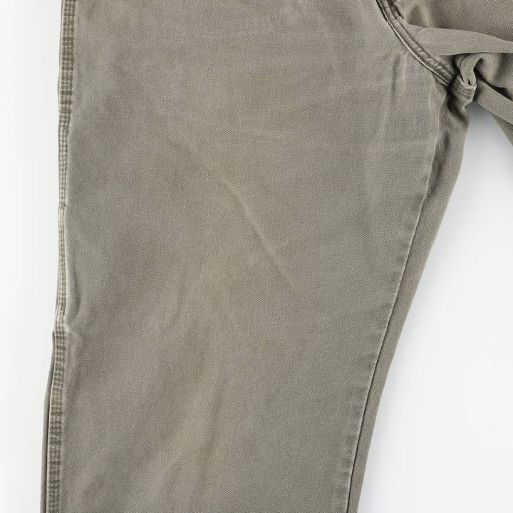 Dickies Relaxed Fit Duck Painter Pants Men's W37 unclear Khaki type sage green Vintage Second Hand
