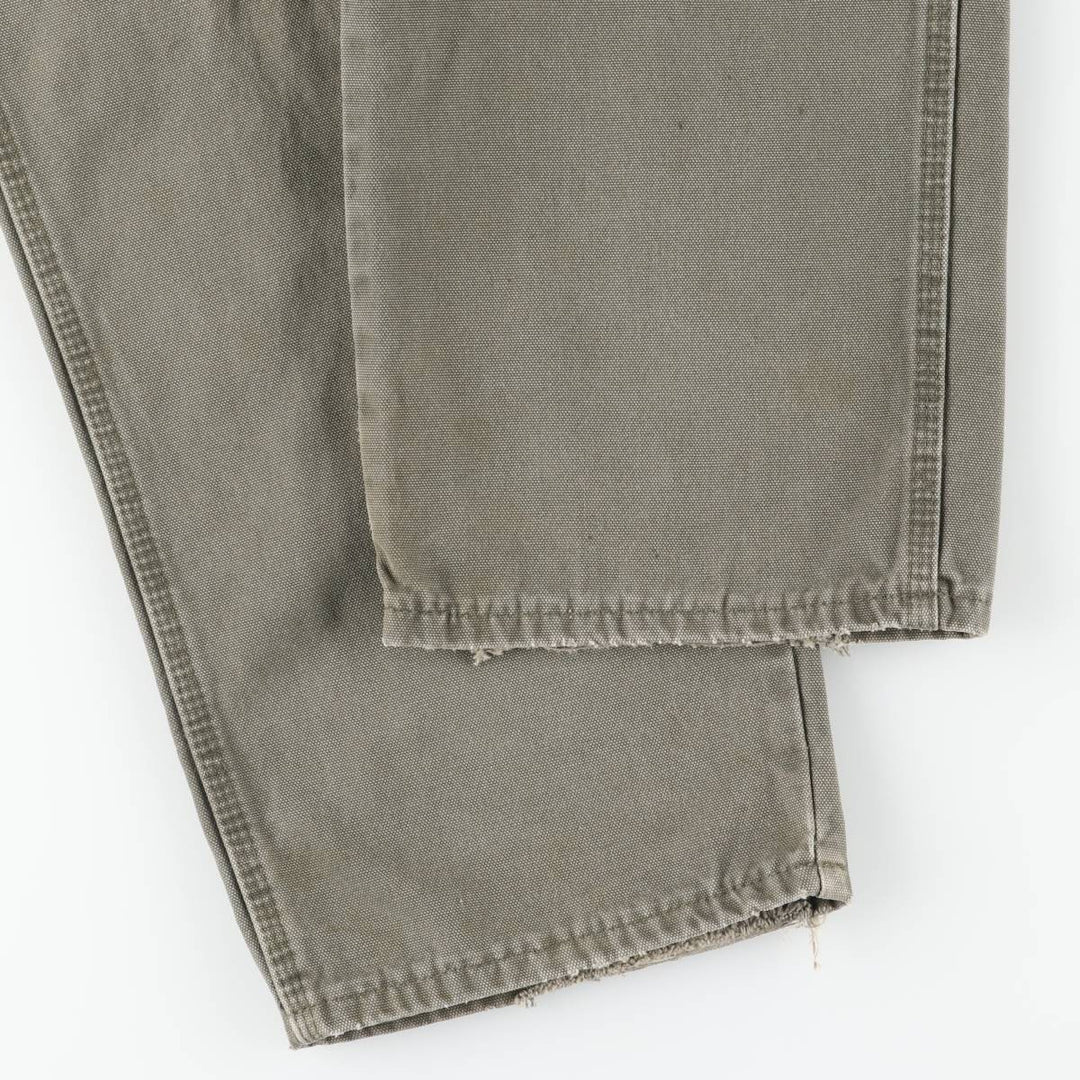 Dickies Relaxed Fit Duck Painter Pants Men's W37 unclear Khaki type sage green Vintage Second Hand