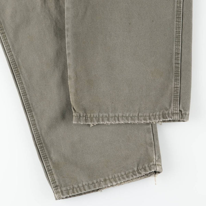Dickies Relaxed Fit Duck Painter Pants Men's W37 unclear Khaki type sage green Vintage Second Hand