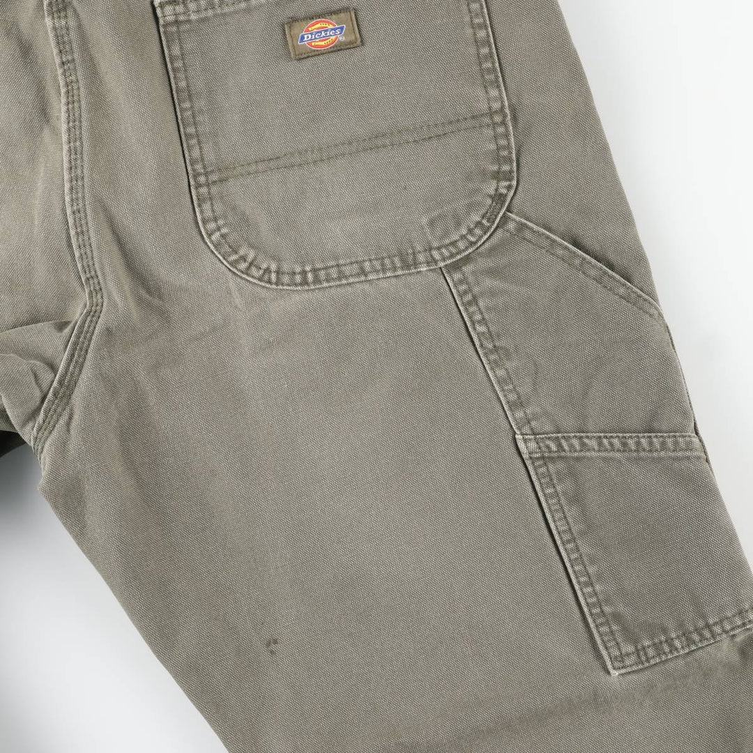 Dickies Relaxed Fit Duck Painter Pants Men's W37 unclear Khaki type sage green Vintage Second Hand