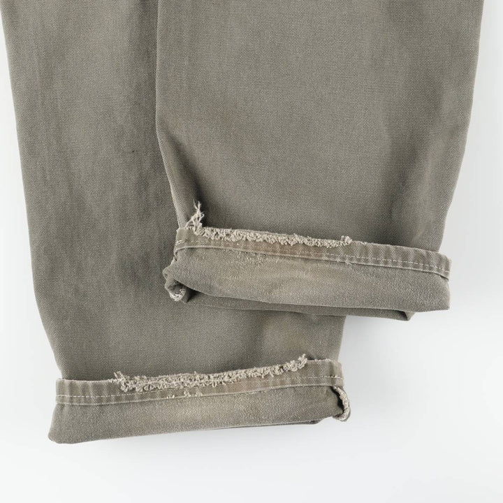 Dickies Relaxed Fit Duck Painter Pants Men's W37 unclear Khaki type sage green Vintage Second Hand