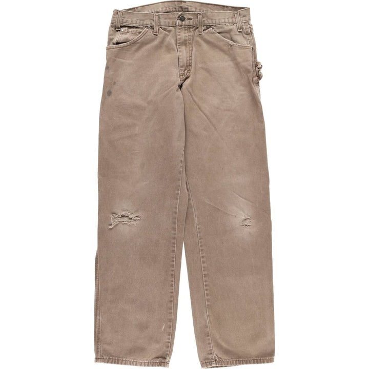 Dickies Duck Painter Pants Men's W32 equivalent cotton brown type Vintage Second Hand