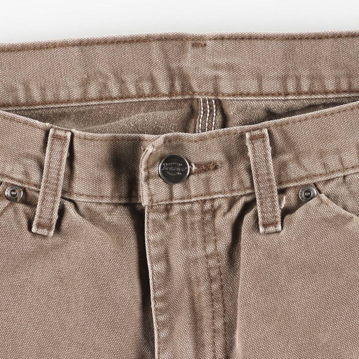 Dickies Duck Painter Pants Men's W32 equivalent cotton brown type Vintage Second Hand