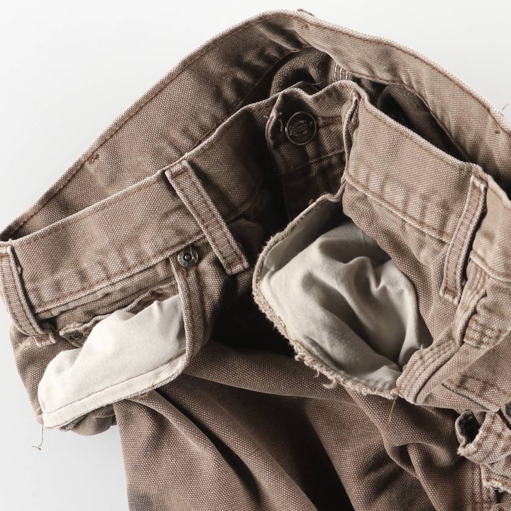 Dickies Duck Painter Pants Men's W32 equivalent cotton brown type Vintage Second Hand