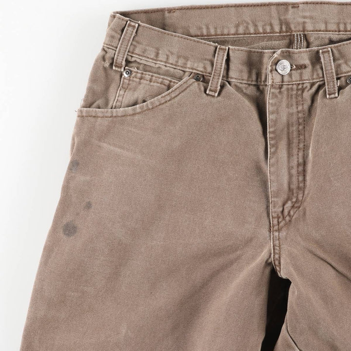 Dickies Duck Painter Pants Men's W32 equivalent cotton brown type Vintage Second Hand