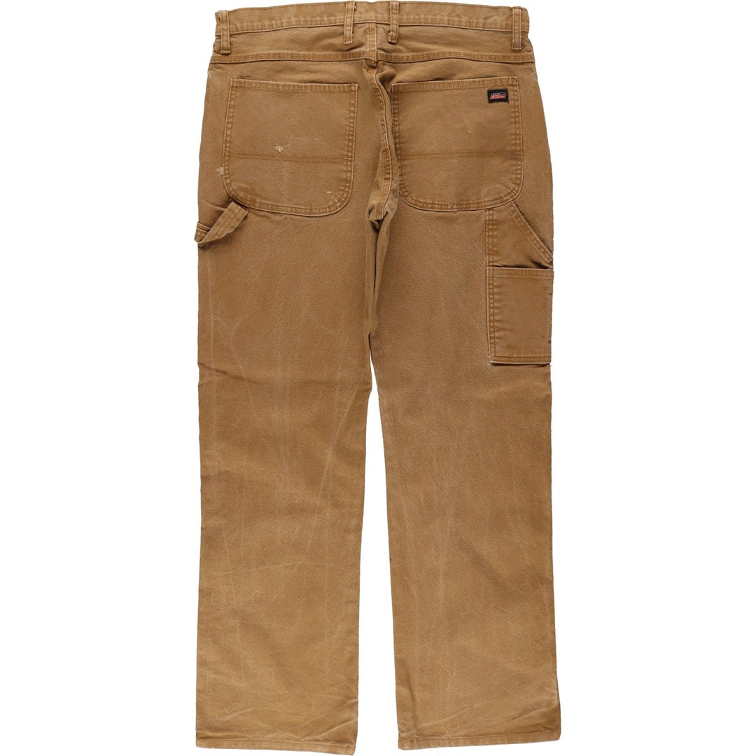 Dickies Painted Duck Painter Pants for Men (W36 equivalent) cotton brown type Vintage Second Hand