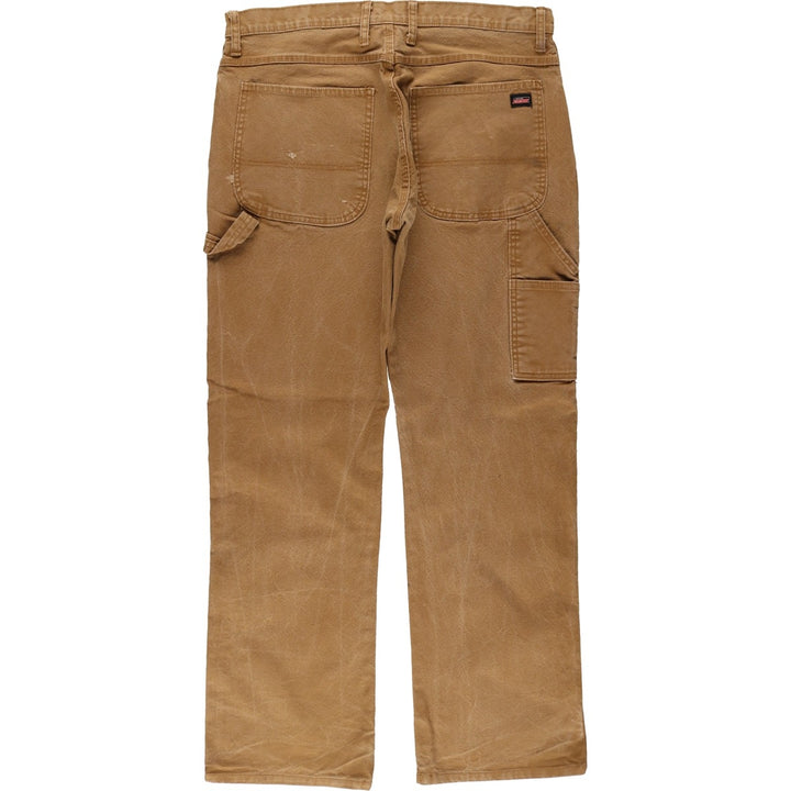 Dickies Painted Duck Painter Pants for Men (W36 equivalent) cotton brown type Vintage Second Hand
