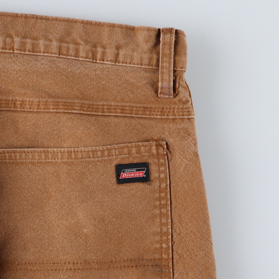 Dickies Painted Duck Painter Pants for Men (W36 equivalent) cotton brown type Vintage Second Hand
