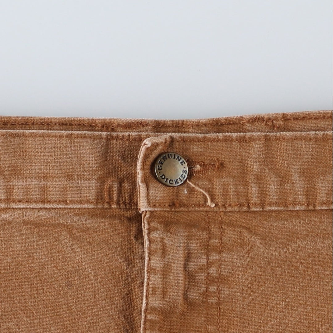 Dickies Painted Duck Painter Pants for Men (W36 equivalent) cotton brown type Vintage Second Hand