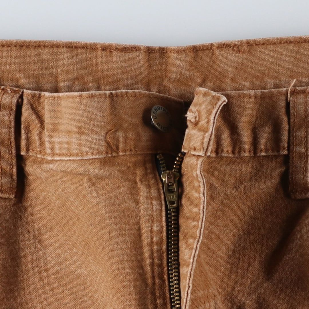 Dickies Painted Duck Painter Pants for Men (W36 equivalent) cotton brown type Vintage Second Hand