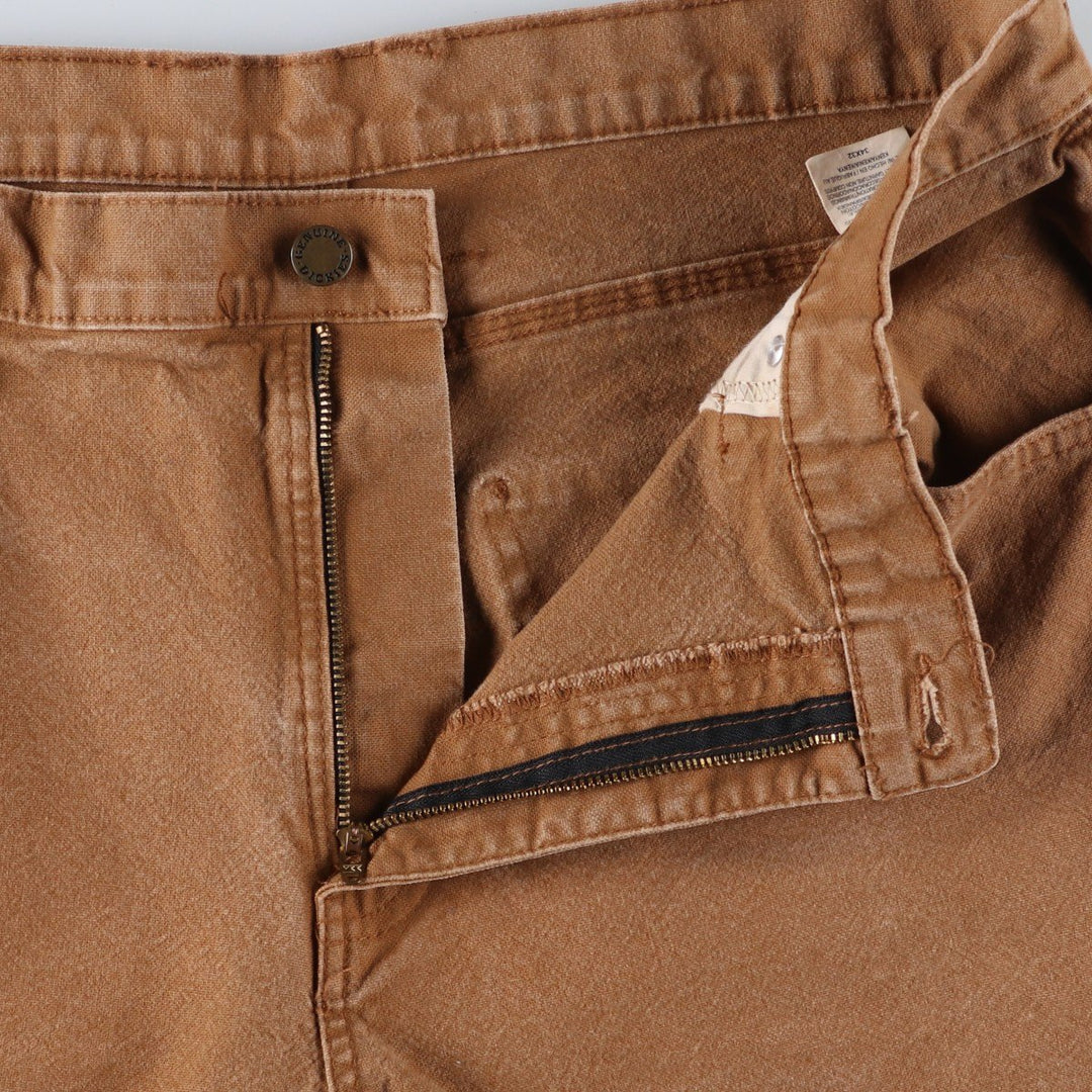 Dickies Painted Duck Painter Pants for Men (W36 equivalent) cotton brown type Vintage Second Hand