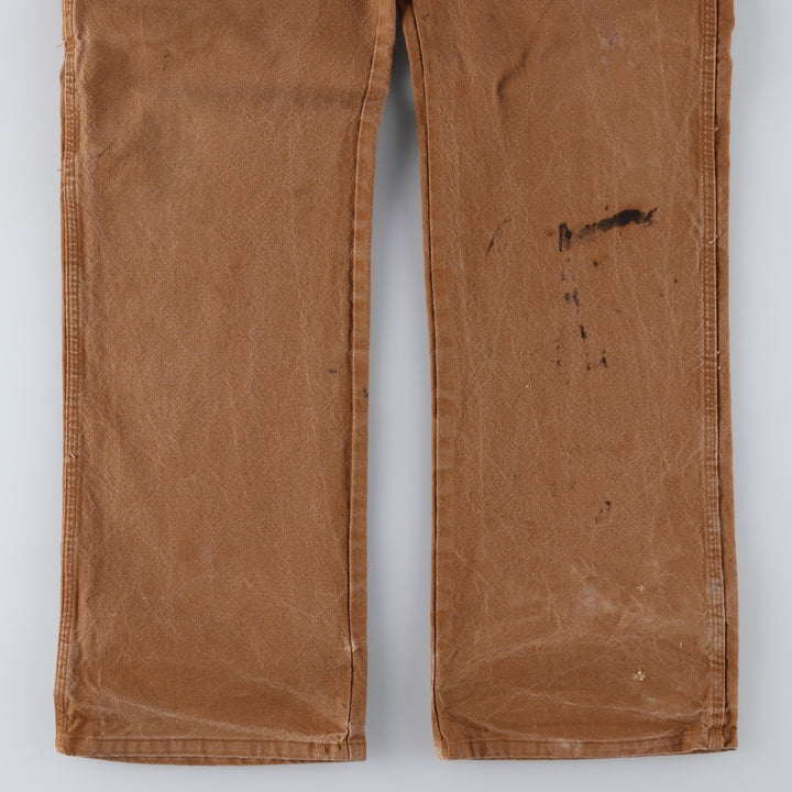 Dickies Painted Duck Painter Pants for Men (W36 equivalent) cotton brown type Vintage Second Hand