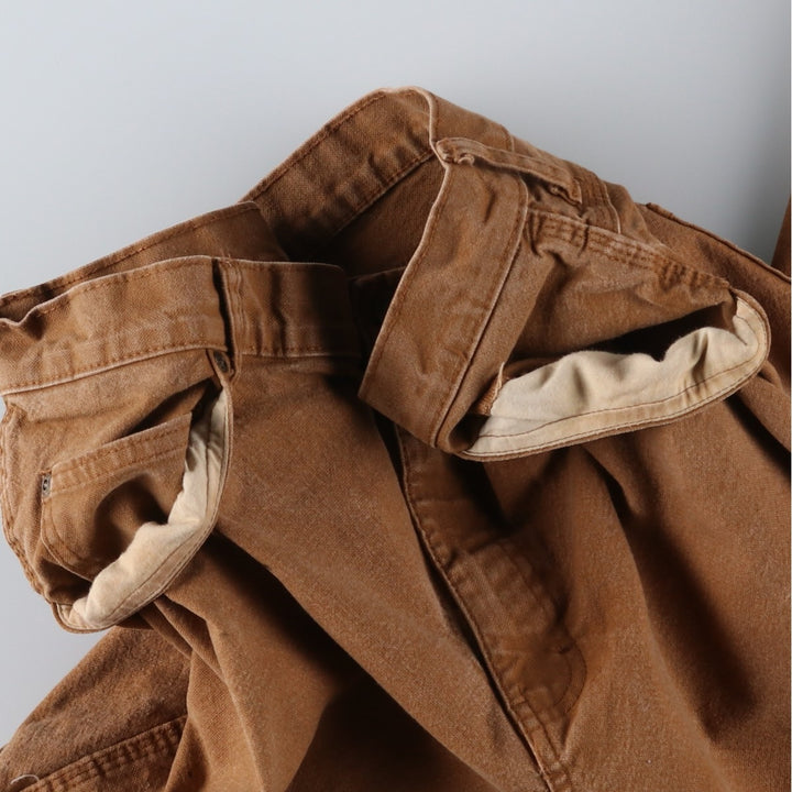 Dickies Painted Duck Painter Pants for Men (W36 equivalent) cotton brown type Vintage Second Hand