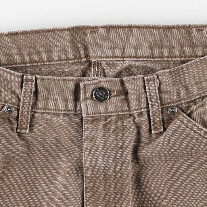 Dickies Duck Painter Pants Men's W32 equivalent cotton brown type Vintage Second Hand