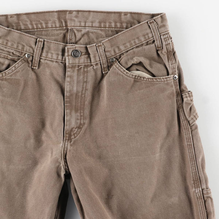 Dickies Duck Painter Pants Men's W32 equivalent cotton brown type Vintage Second Hand