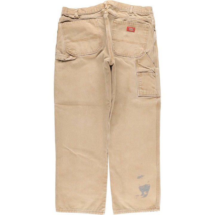 Dickies Duck Work Pants Men's W37 cotton brown type Vintage Second Hand