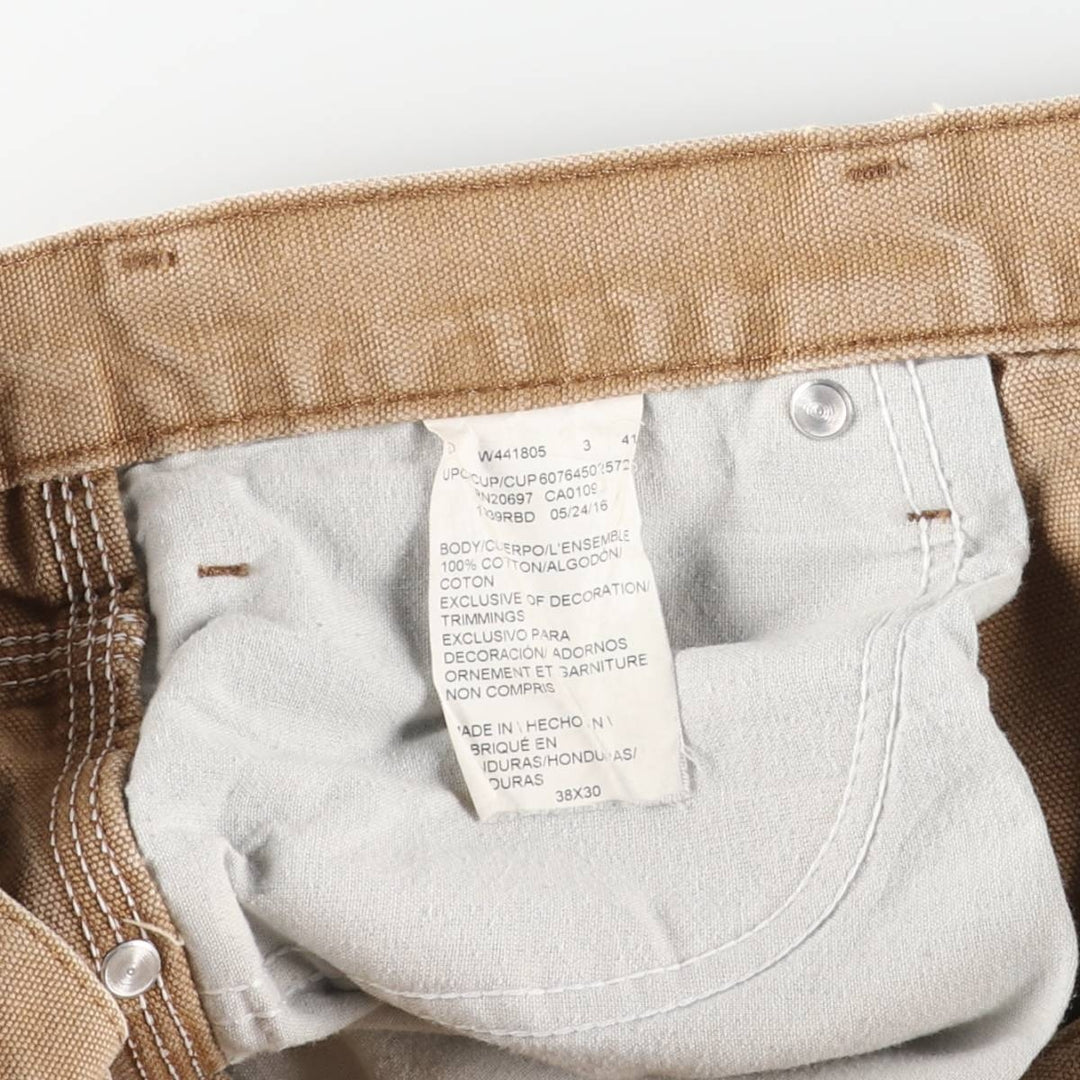 Dickies Duck Work Pants Men's W37 cotton brown type Vintage Second Hand
