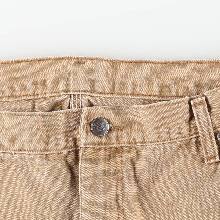 Dickies Duck Work Pants Men's W37 cotton brown type Vintage Second Hand