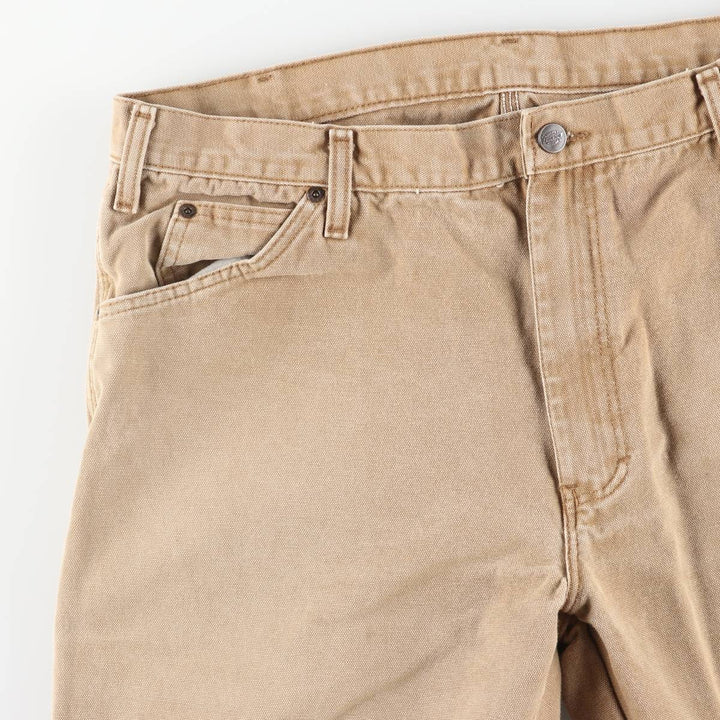 Dickies Duck Work Pants Men's W37 cotton brown type Vintage Second Hand
