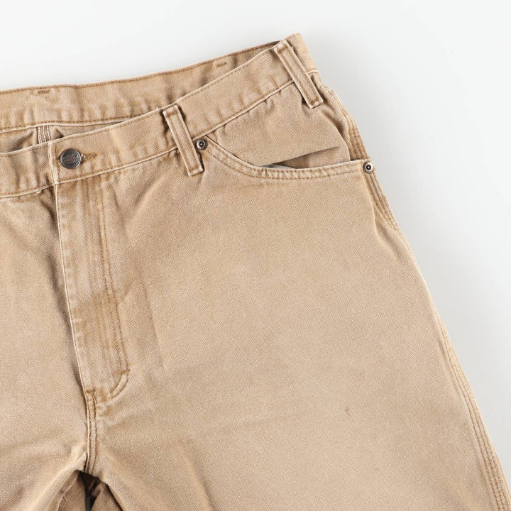 Dickies Duck Work Pants Men's W37 cotton brown type Vintage Second Hand