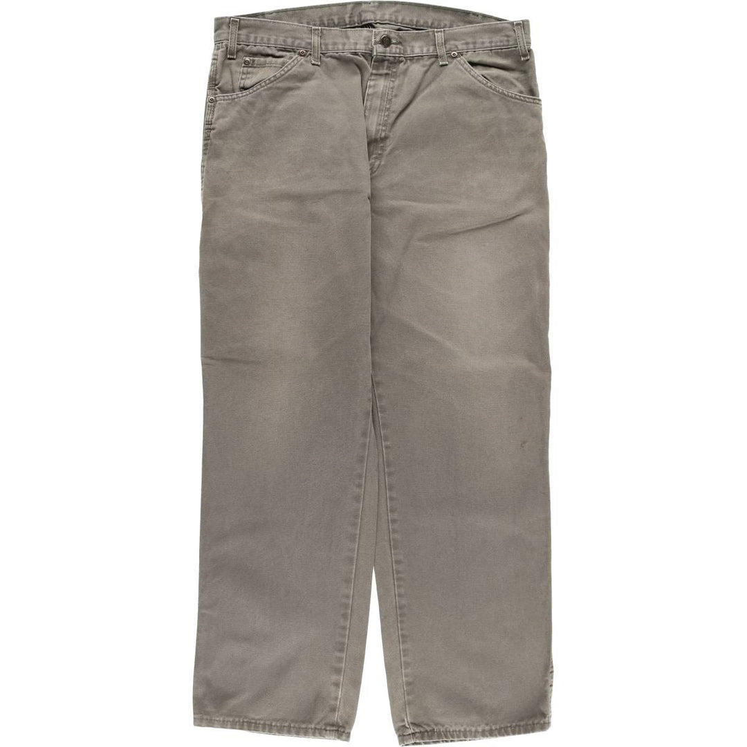 Dickies Duck Painter Pants Men's W37 cotton Charcoal Vintage Second Hand